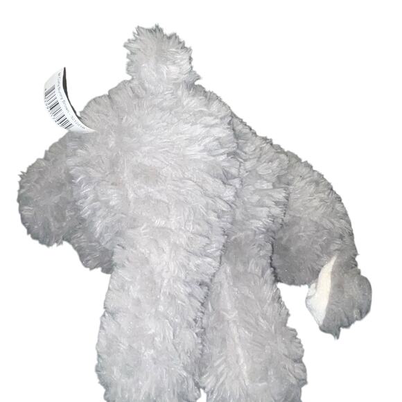 Walmart Plush Bunny Rabbit Curly Brown 10" Stuffed Animal Nursery Baby Shower - Picture 10 of 12